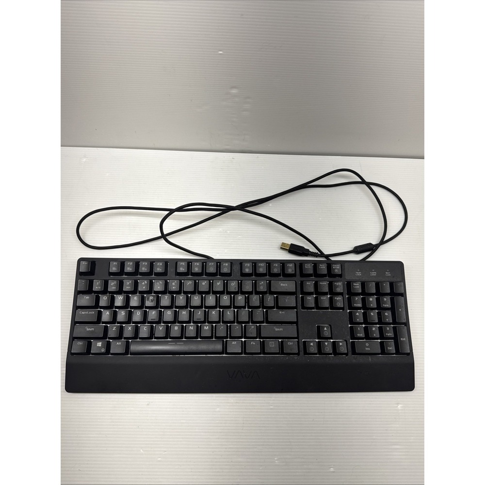 VAVA Chroma VA-GE001 Mechanical Gaming Keyboard RGB Backlit Tested Works